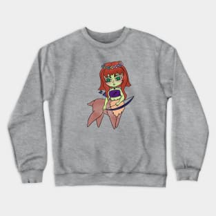 Zodiac Sagittarius Girl Crewneck Sweatshirt